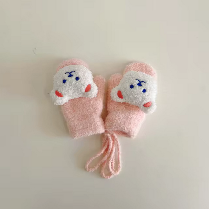 Children's winter gloves with bear motifs – TinyBear gloves