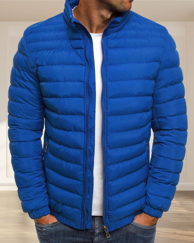 Solid Color Ethan Jacket with Zipper