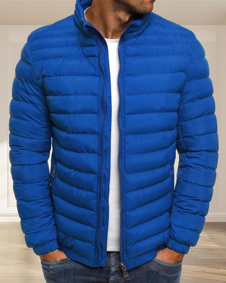 Solid Color Ethan Jacket with Zipper