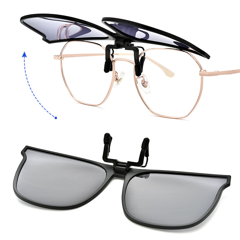 Polarized Sunglasses Clip for Eyeglass Wearers – Felix