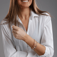 Layered Bracelet Turquoise & Opal – Isabelle