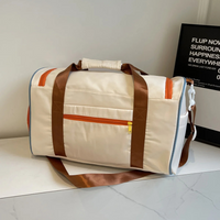 Lightweight Duffel Bag with Color Blocks - FlexaBag