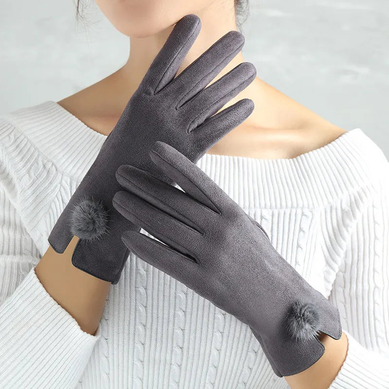 Stilvolle Herbst- und Winterhandschuhe für Damen - Amelia