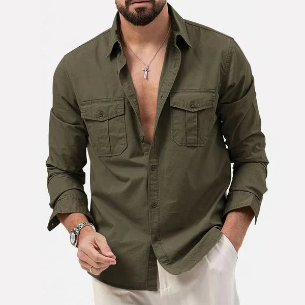 Stylish Men's Cargo Shirt - Tobias