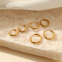 Refined Hoop Earrings - Sophia