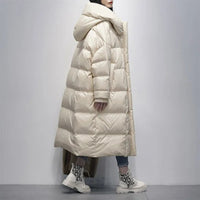 Long Padded Women's Winter Coat - Amara
