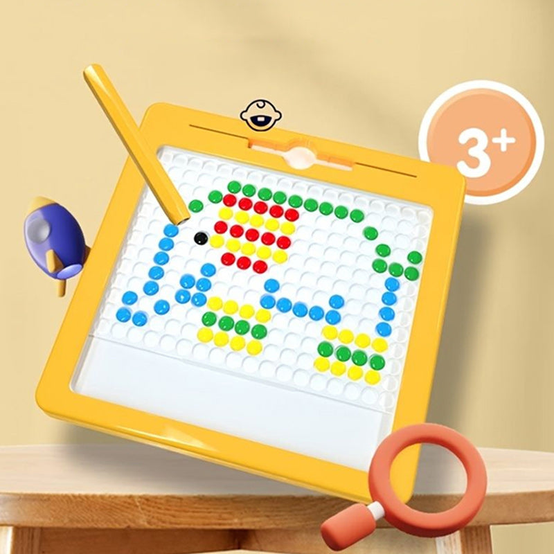 Tabla de dibujo magnética con perlas - MagniDots