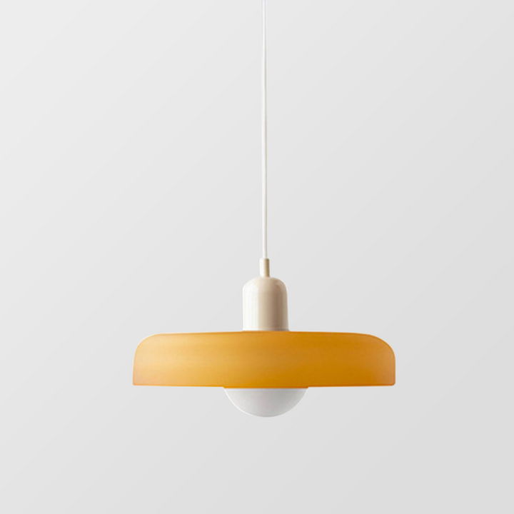 Lámpara colgante colorida estilo Bauhaus - StiloGlas
