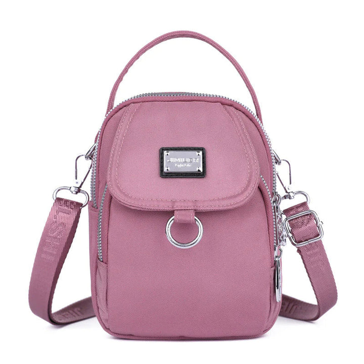 Bolso clásico de mujer con mucho espacio de almacenamiento - Celeste