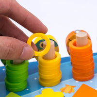 Montessori Toddler Play Board - Wooden Play Safari