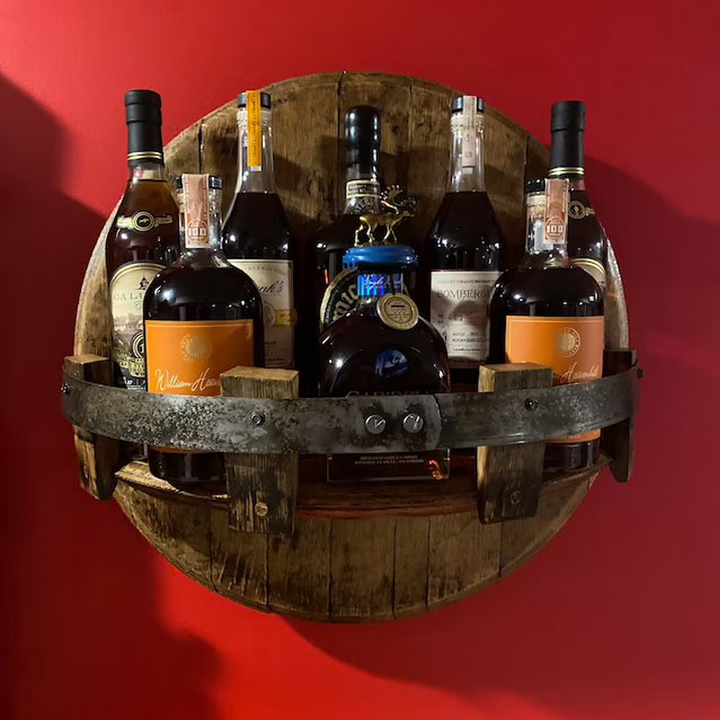 Bourbon Whiskey Barrel Rack made of Oak Wood – Oakspire