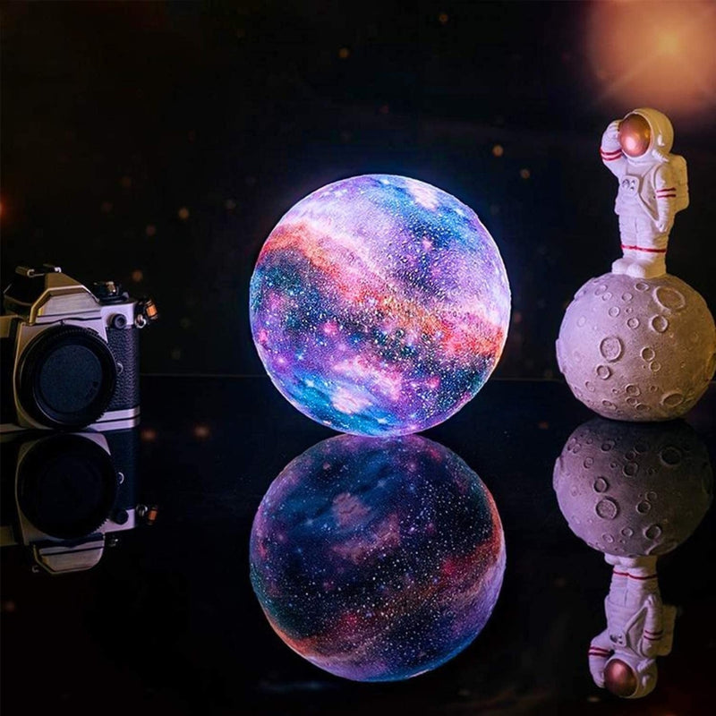 Natlampe med stjernehimmel og touch-kontrol - Orion