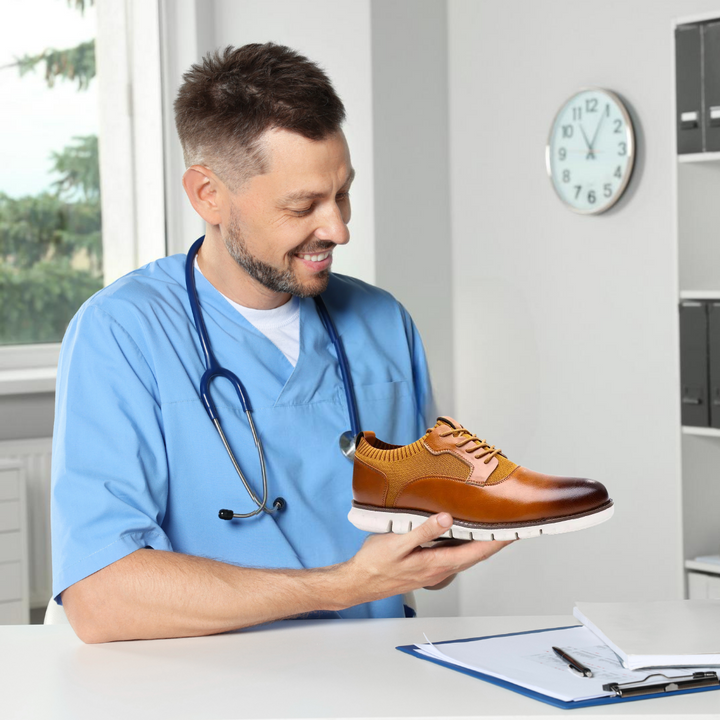Zapato de hombre con comodidad ergonómica tipo descalzo – Aurelio