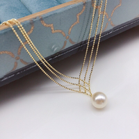 Braided Pearl Necklace - Mariela