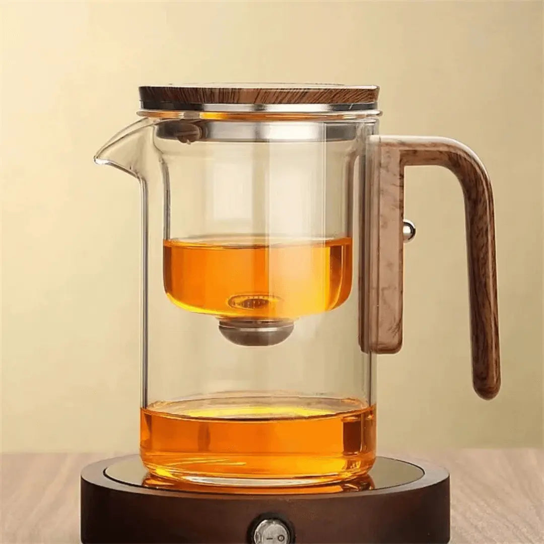 Stilvolle transparente Teekanne – ClearBrew