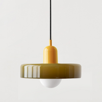 Lámpara colgante colorida estilo Bauhaus - StiloGlas