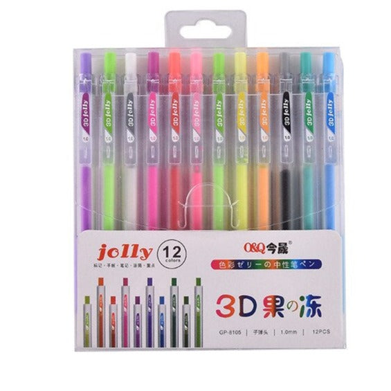 Set de bolígrafos de gel de colores para diseños creativos en 3D – Set ArtPen 3D