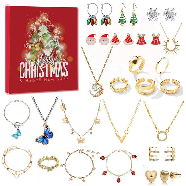 Golden/Silver Jewelry Advent Calendar – Livia