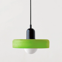 Lámpara colgante colorida estilo Bauhaus - StiloGlas