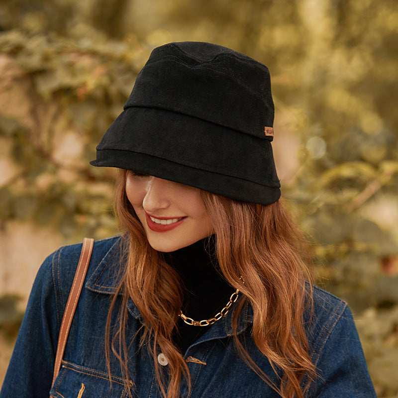 Light summer bucket hat with fine seam look – StitchShade