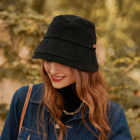Light summer bucket hat with fine seam look – StitchShade