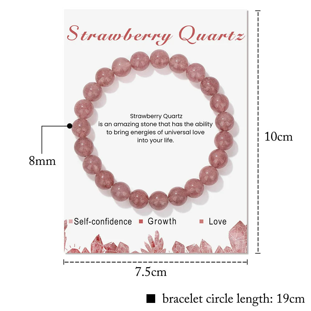 Natural Crystal Healing Energy Bracelet – Aria