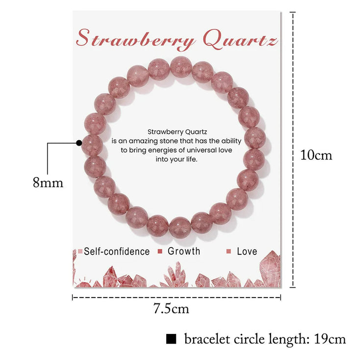 Natural Crystal Healing Energy Bracelet – Aria