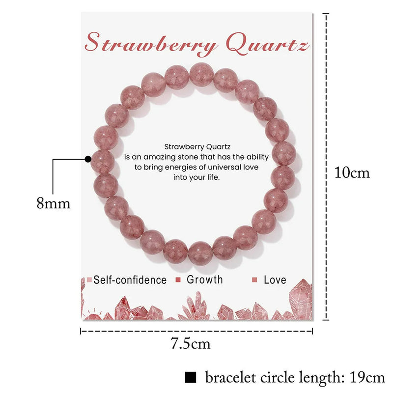Natural Crystal Healing Energy Bracelet – Aria