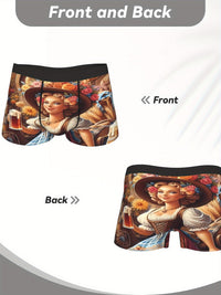 Set de 2 bóxers para hombre con estampado de Oktoberfest – LudwigBoxer Oktoberfest 2025