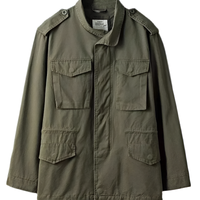 Men's military jacket with practical pockets – Enzo