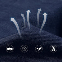 Men's Jeans with High Waist and Straight Leg – Tobias