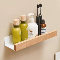 Massive Wood Bathroom Shelf – WoodaFix