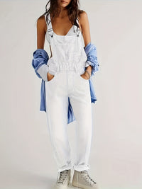 Stylish women's denim jumpsuit for every day - CityEase