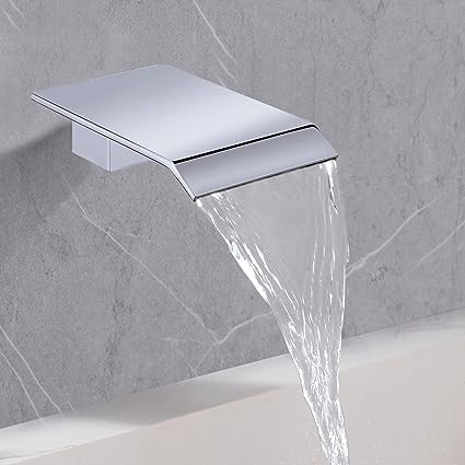 Grifo de pared con sensor y caño tipo cascada – Fluxis