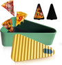 Wiederverwendbarer Pizzalagerbehälter mit 2 Tabletts – SliceSafe (1+1 GRATIS)