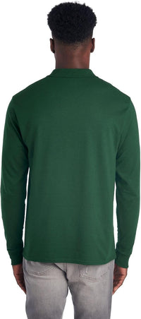 Men's Long Sleeve Polo - Mark