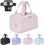 Reise-Kosmetiktasche – Große wasserdichte Kulturbeutel- und Make-up-Organizer (4-in-1) – Selvane