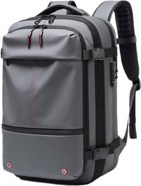 Air Vacuum Cleaner Backpack – Expandable 60L Waterproof Travel Bag with Laptop Compartment – Trivora