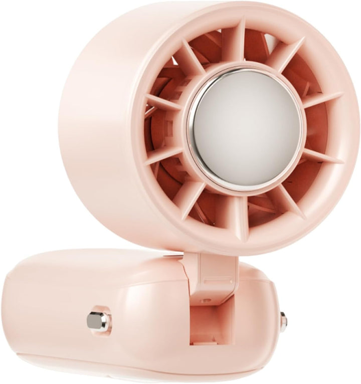 Portable Foldable Hand Fan with LED Display 100 Speeds