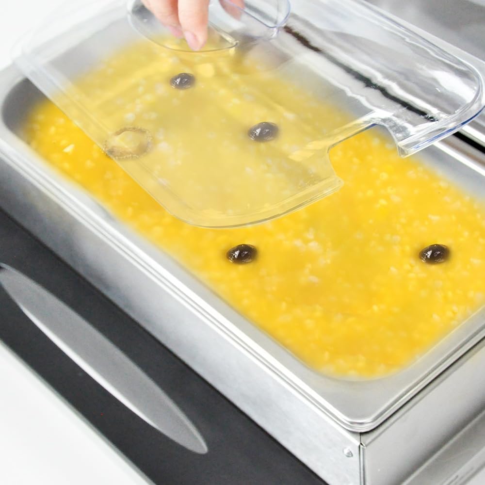 Electric Buffet Food Warmer with 3 × 2.5L Containers and Temperature Control – Valtero