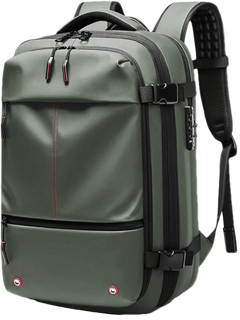 Air Vacuum Cleaner Backpack – Expandable 60L Waterproof Travel Bag with Laptop Compartment – Trivora