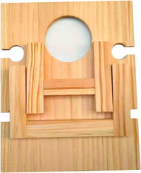 Portable wooden wine rack table