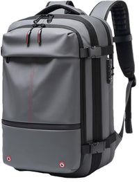 Air Vacuum Cleaner Backpack – Expandable 60L Waterproof Travel Bag with Laptop Compartment – Trivora