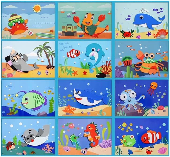 Rompecabezas de pegatinas de espuma 3D - PuzzlePal