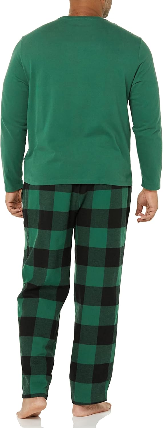 Blødt Herre Flannel Pyjamasæt - Gomez