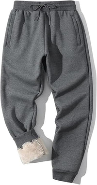 Men's Lined Winter Sweatpants - CozyFit