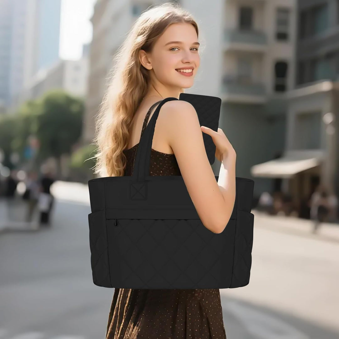 Professional divided work bag – laptop case with large capacity – Selvara