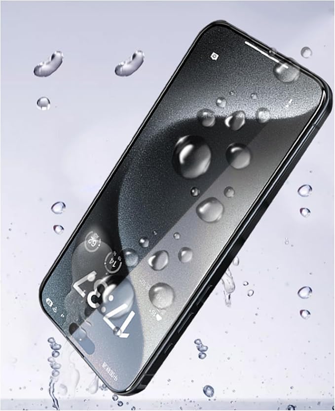 3-i-1 iPhone Skærmbeskytter - iShield Privatlivsbeskyttelse