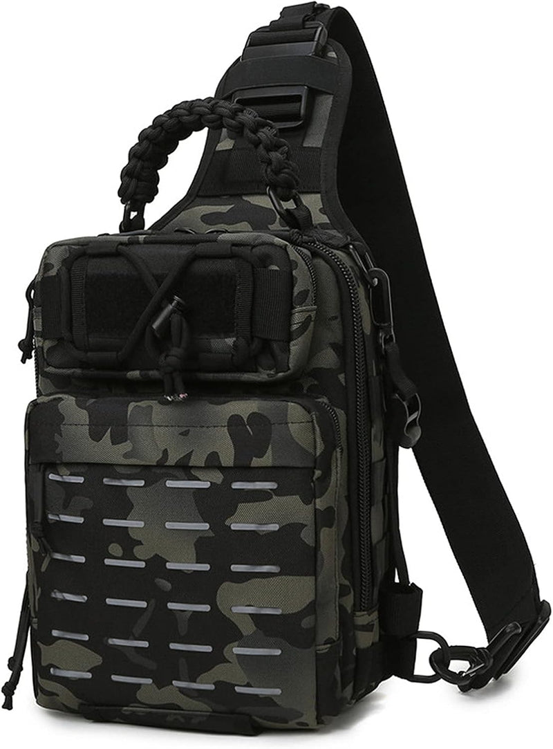 Angel Sling Tasche mit Multi-Taschen für die Angelgeräteaufbewahrung – Arvion