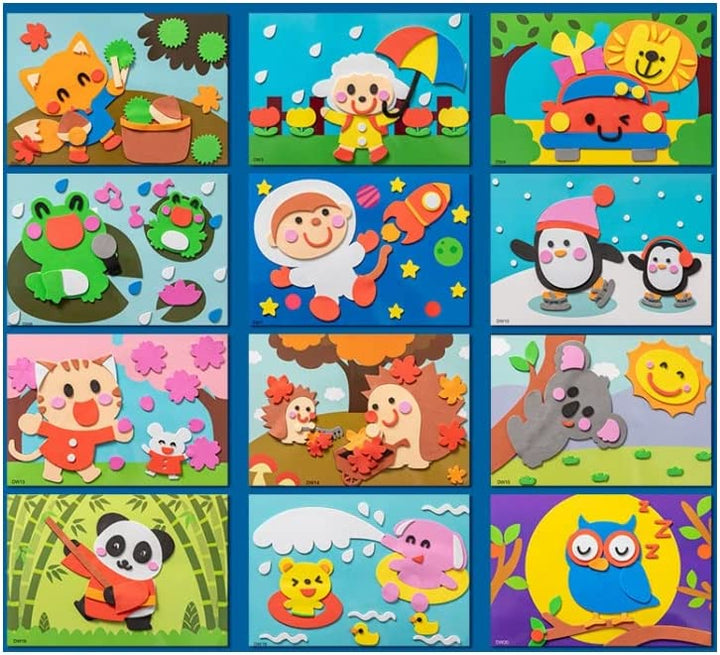 Rompecabezas de pegatinas de espuma 3D - PuzzlePal